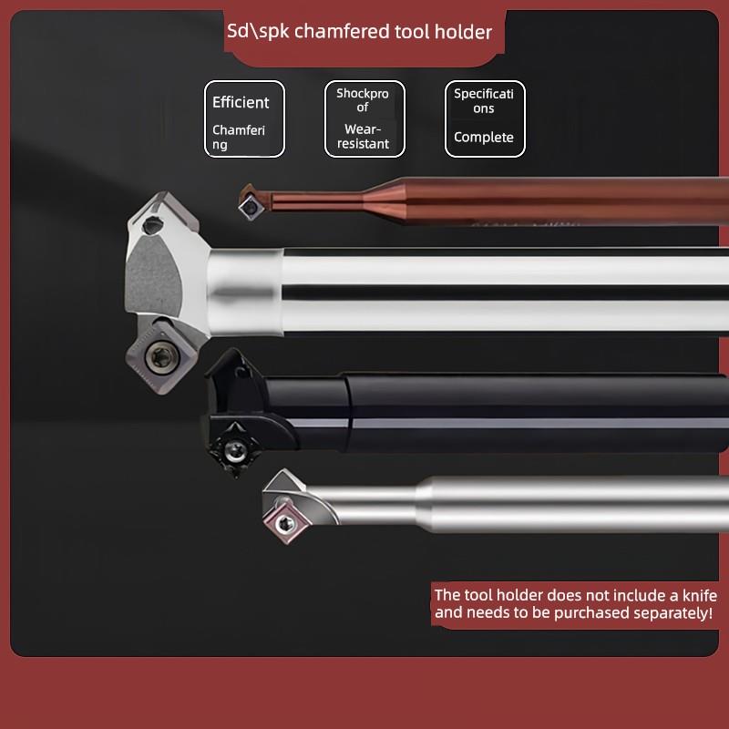 45度内外正反倒角刀数控舍弃式倒角刀SD SPK上下内孔反拉倒角刀杆