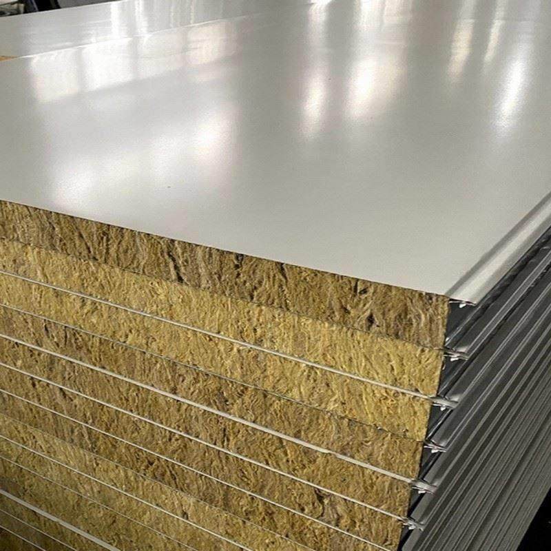 50mm岩棉防火保温夹心板厂房隔断吊顶无尘车间净化彩钢隔音洁净板,基础建材,墙体外保温体系,淘宝优惠券,粉丝福利购,淘宝优惠卷