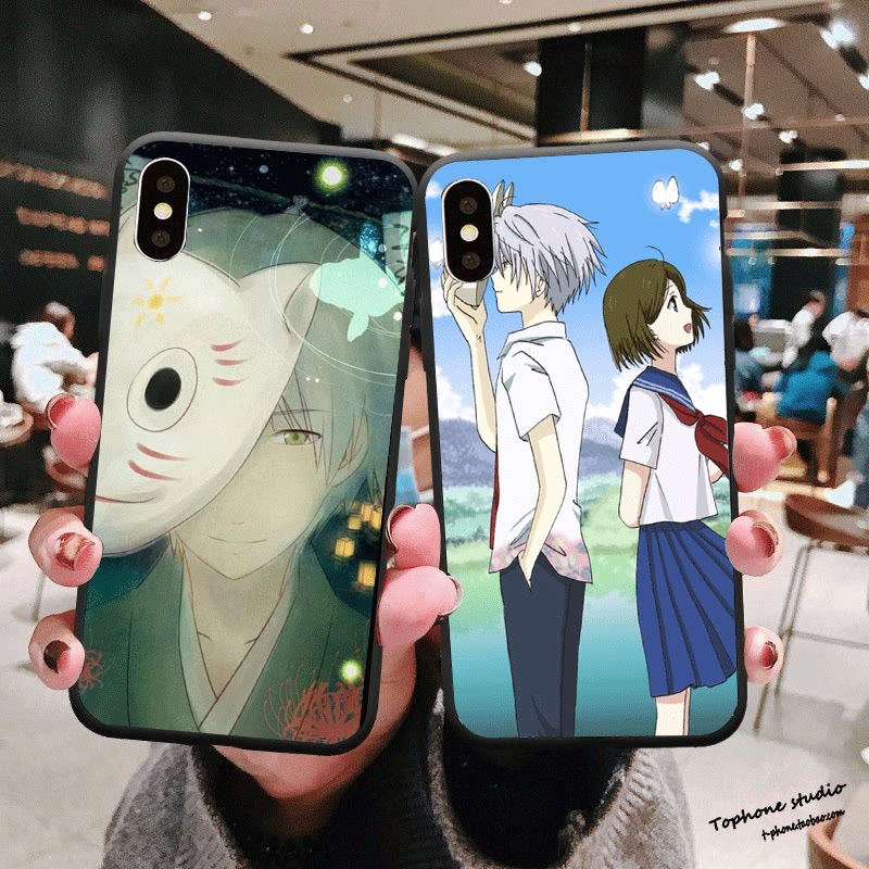 适用苹果15手机壳萤火之森iPhonexsmax/13pro软壳华为70荣耀OPPO小米红米一加IQOO真我vivo魅族任意机型定制