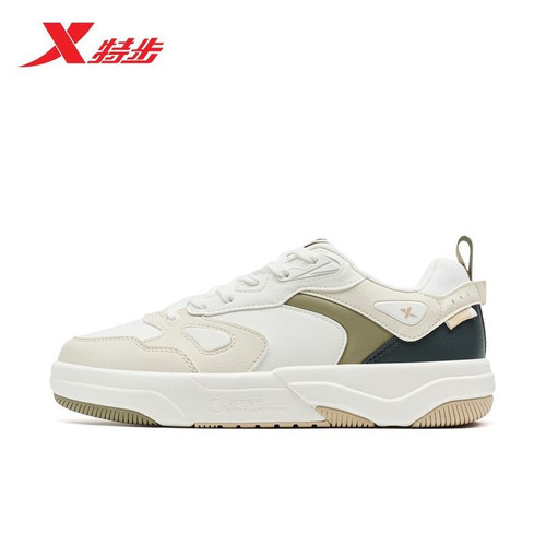 特步男鞋板鞋休闲鞋低帮运动鞋
