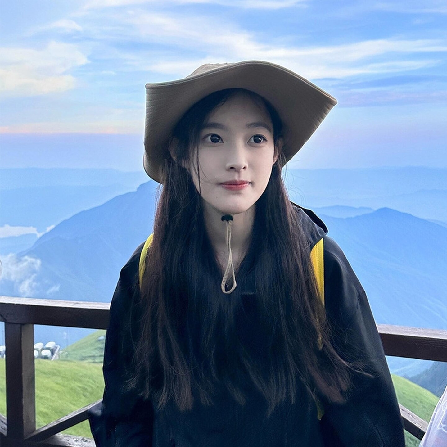 户外登山帽女大帽檐防晒遮阳西部牛仔男款大头速干露营渔夫帽护颈