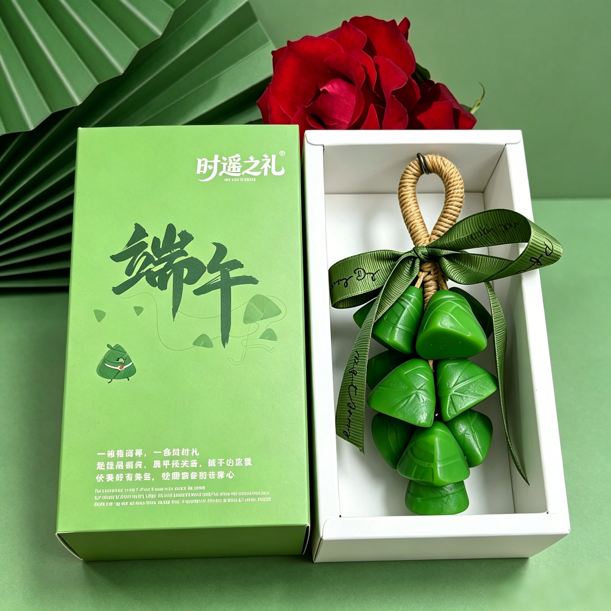 端午节香皂礼盒手工香皂伴手礼节端午礼品包装