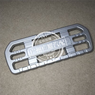 三菱猎豹帕杰罗V31V33骑兵黑金刚后门脚踏板尾门上车后保金属踏板