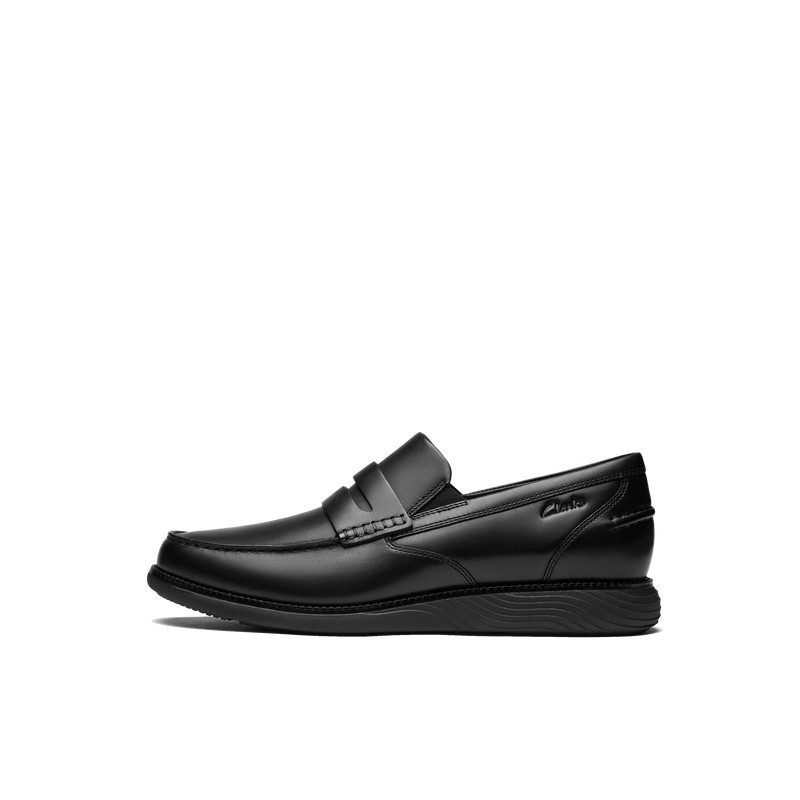 新款头层牛皮男鞋真皮经典舒适商务正装皮鞋厚底休闲鞋增高乐福鞋图片