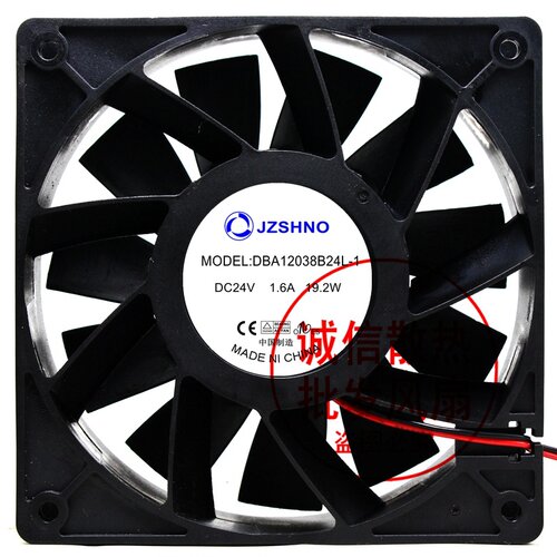 原装全新 DBA12038B24L-1 DC24V 19.2W 1.6A 12CM 2线散热风扇