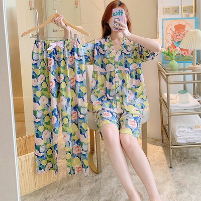 顿尼科女棉绸居家可外穿