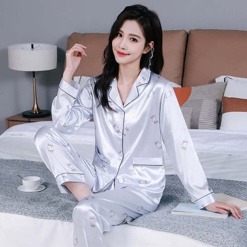 顿尼科女丝绸舒适柔软可外穿