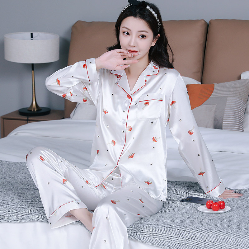 顿尼科女丝绸舒适柔软可外穿