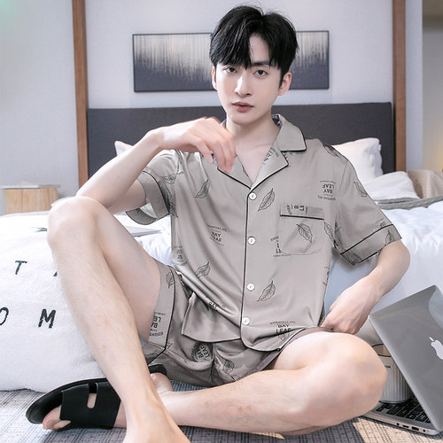 顿尼科男丝绸休闲可外穿