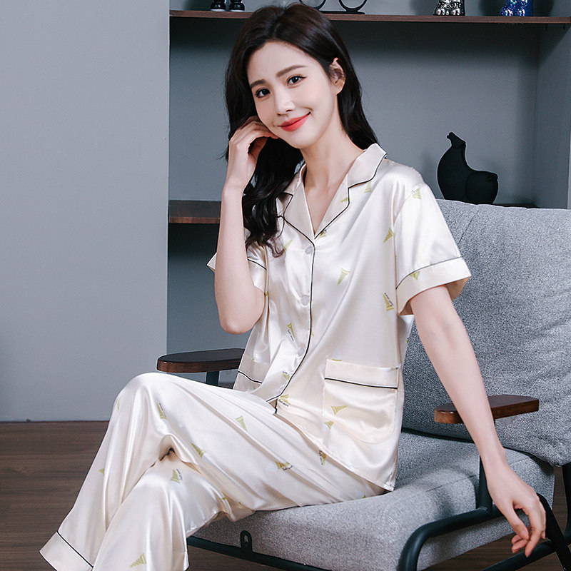 顿尼科女丝绸舒适柔软可外穿