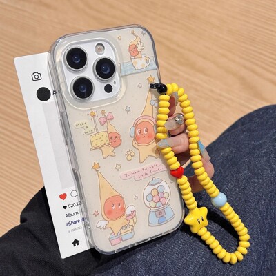 适用苹果iphone16promax可爱星星