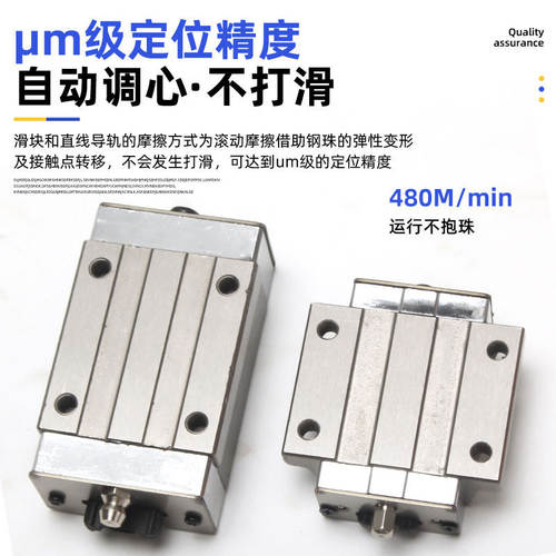 全金属耐高温滑块HGH HGW HGL15 20 25 35CA CC HA HC导轨方 法兰