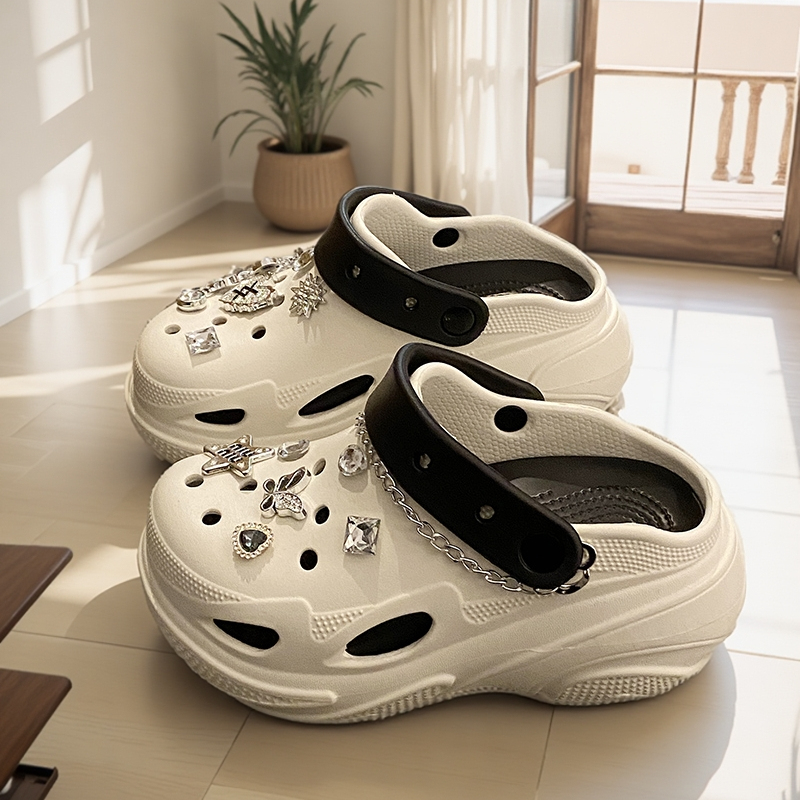 尚欣友7cm休闲eva耐磨防滑洞洞鞋