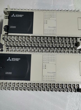 三菱FX3GA-60MR-CM原装正品拆机件。成色如图实