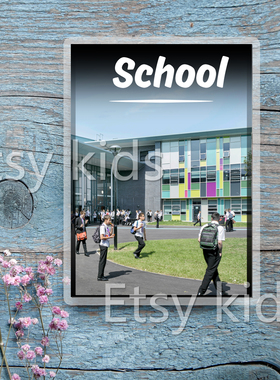 Place地点场所儿童启蒙英语单词卡片