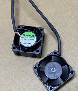 原装 正品 4CM风扇、SUNON12V 4.98W 40*40*20mm、双轴承滚珠
