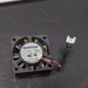 全新BAIKEFAN DBA4010F24H/B24G 24V 0.13A 0.19A 4CM变频器风扇