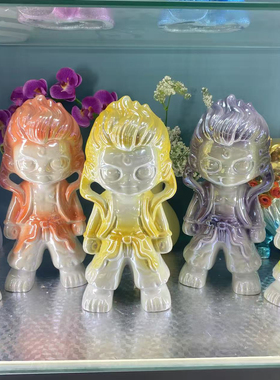 24只混搭批发28cm哪吒陶瓷存钱罐庙会摆摊套圈新款暴力摆件熊总瓷