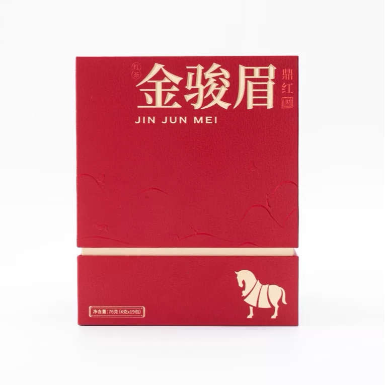 八马茶叶 鼎红金骏眉瓷罐装 76g