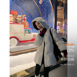 可颂羽绒服2.0 新国标90白鸭绒 肌理质感面料 压条长短款连帽外套