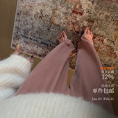 好穿 慵懒微光丝绒裤 高品质高密面料 贯穿全年 梨形快乐松紧裤