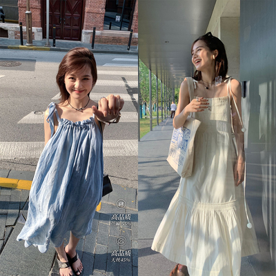 酸奶的衣橱吊带裙/挂脖连衣裙