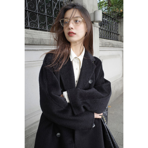 酸奶的衣橱骆马绒/苏力双面呢