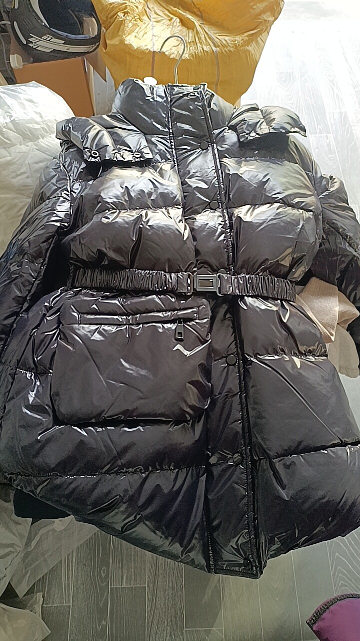 ccdd黑色羽绒服女2025冬季新款白鸭绒外套，s-2  m-1尺码售出不退