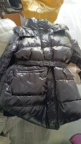 ccdd黑色羽绒服女2025冬季新款白鸭绒外套，s-2  m-1尺码售出不退