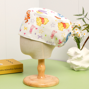 品质手术帽女纯棉夏季手术室专用帽子大头围定制男士包头帽透气