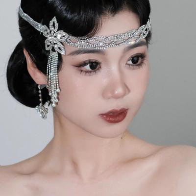 欧美时尚复古盖茨项链蝴蝶结丝带