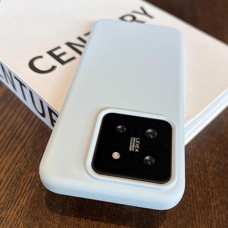 天蓝色适用苹果14/15Plus手机壳iPhone13pro厚12/11液态硅胶XSMax不发黄XR高级7/8耐脏se3/2保护套