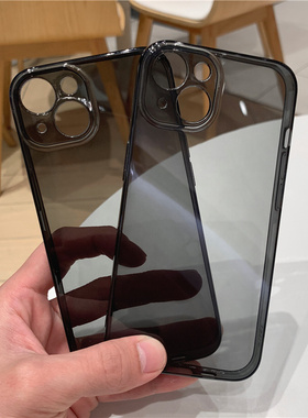 暗黑色findX9/X8S+适用OPPOa5/a6pro手机壳X6/X7Ultra高级X3/X5天玑A3活力a2x透明灰A1x保护套