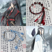 魔道祖师魏无羡蓝忘机原创印象周边手链编织绳轮回手串