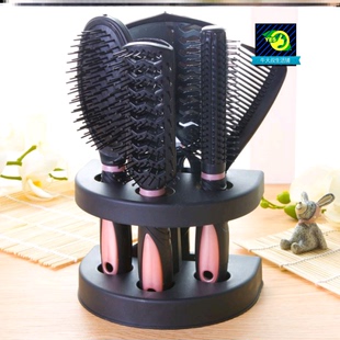 brush inner comb Home salon button set hair