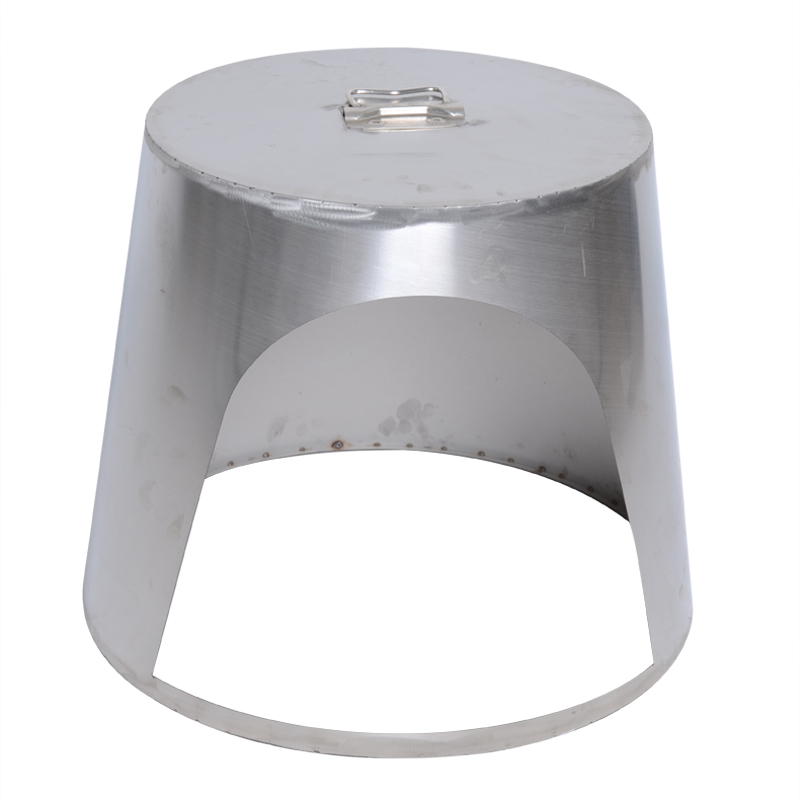 柴火灶大锅台炒菜罩聚烟罩防尘罩饭店用不锈钢地锅鸡炒鸡罩拢烟罩