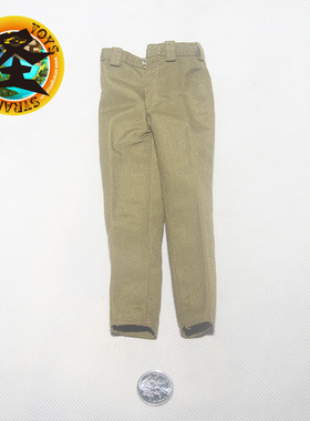 12寸1/6军绿色兵人裤子 现代军事 潮流人偶 非Hottoys  HT 3A DAM