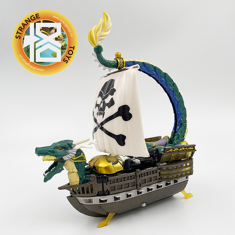 中古正版TAKARA多美卡 日版绝版稀有  电脑冒险记 海盗船 中国龙