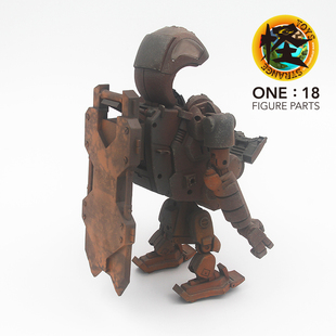 ACID RAIN 酸雨战争 3.75寸 1:18 战斗机甲强化武装 盾牌配件散件