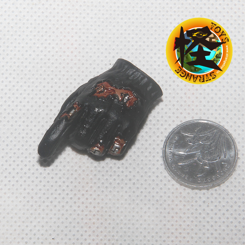 Hottoys HT 12寸1:6 DX13 终结者 T800 T2 阿诺 战损版手型 散件