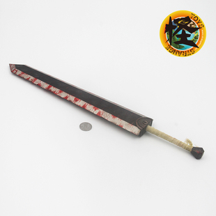 THREEZERO 12寸1/6 可动人偶 剑风传奇烙印战士格斯 大剑武器散件