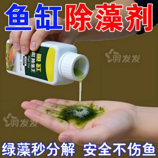 鱼缸除藻剂绿水黑毛褐藻水藻青苔水质绿灭藻水除苔剂净水剂净水剂