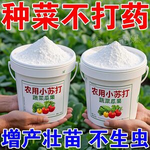 碳酸氢钙农用小苏打农作物花卉绿植蔬菜果树果蔬病虫害防治病害