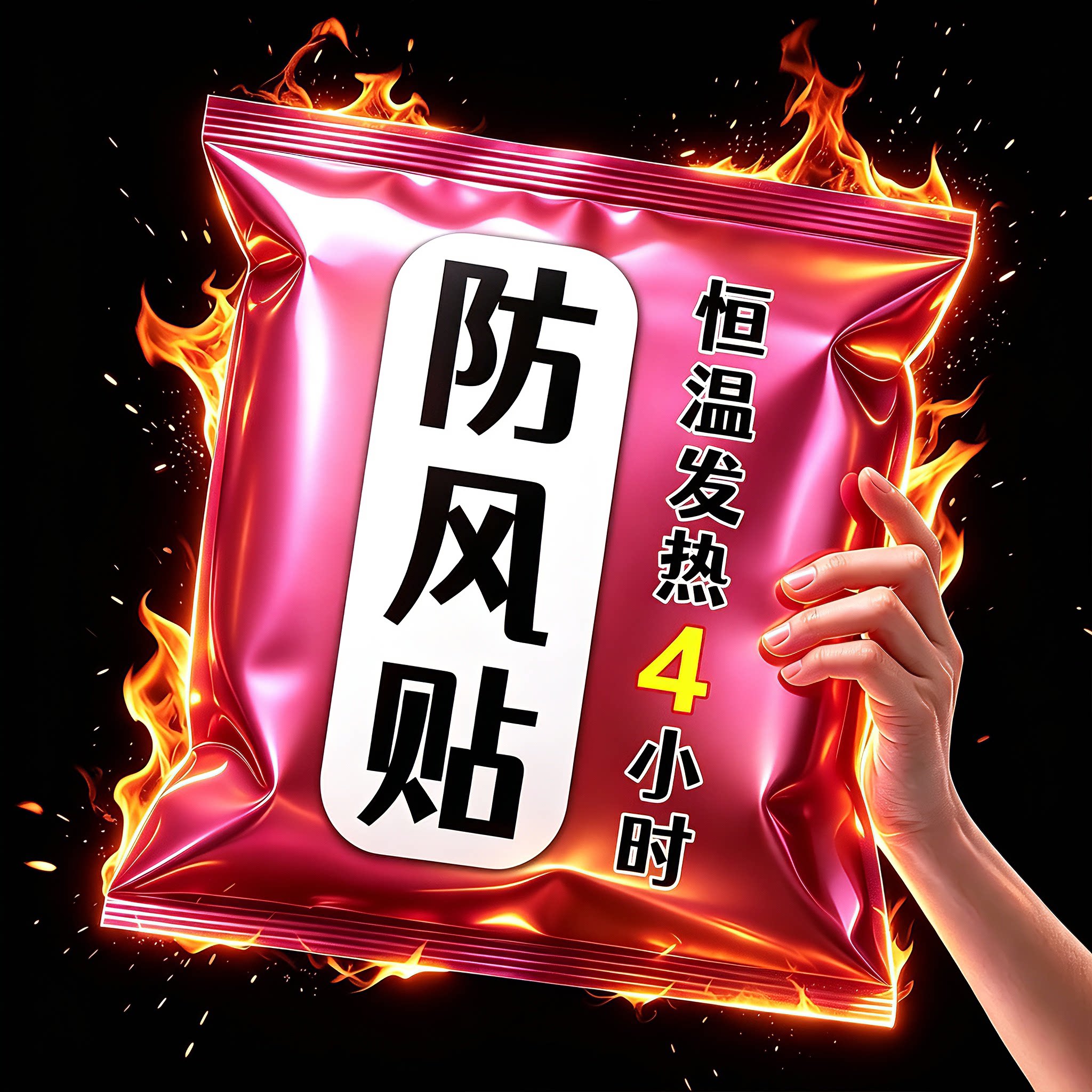 正品草本蒸汽热敷肩颈贴