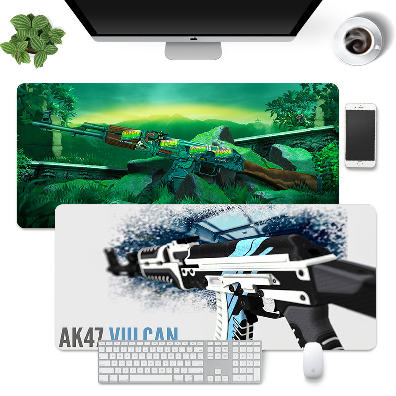 鼠标垫xtrfy电竞游戏黑白色桌垫