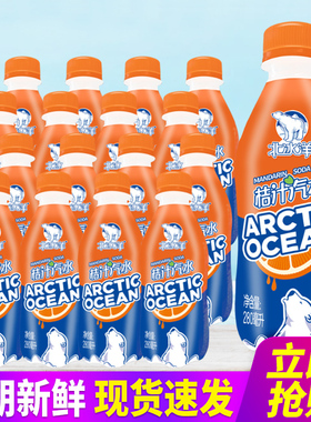 北冰洋桔汁汽水300ml480ml15瓶整箱包邮老北京果汁碳酸饮料特批价