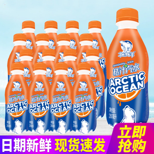 北冰洋桔汁汽水300ml24瓶480ml整箱包邮老北京果汁碳酸饮料特批价