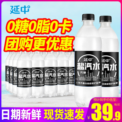 延中盐汽水碳酸饮料0糖