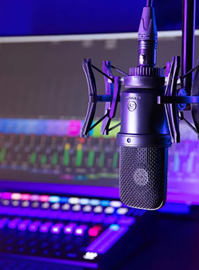 山逊GT1大振膜48V电容麦克风话筒录音专用唱歌专用直播有声书K歌