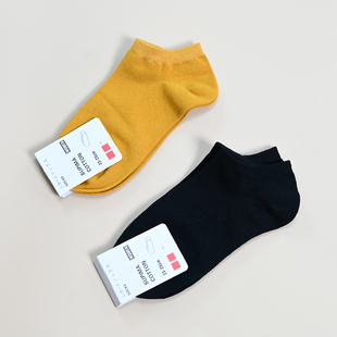 女士浅口短裤 防滑女士运动纯色休闲袜子